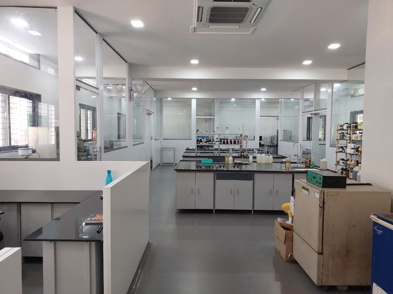 NABL lab interior furniture works Accurate Analysers Nashik